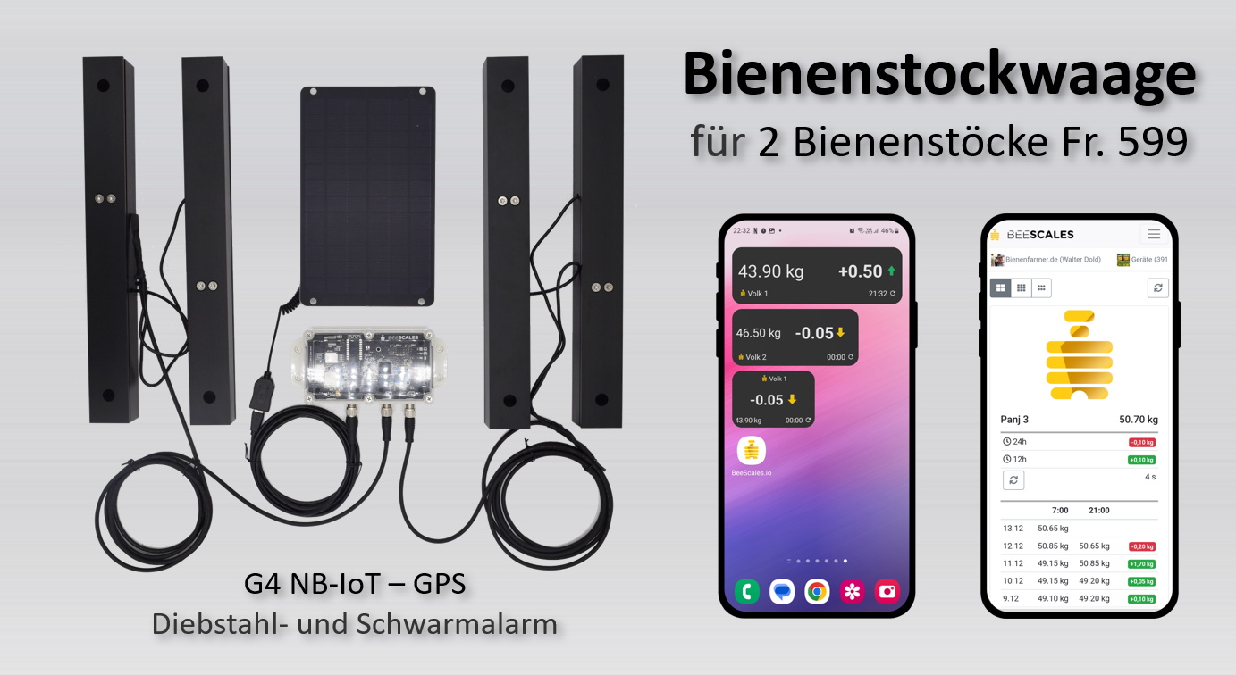 BeeScales Bienenstockwaage – Gewinner des Wettbewerbs für beste technologische Lösungen in der Bienenzucht  (Imkerverband Slowenien)!