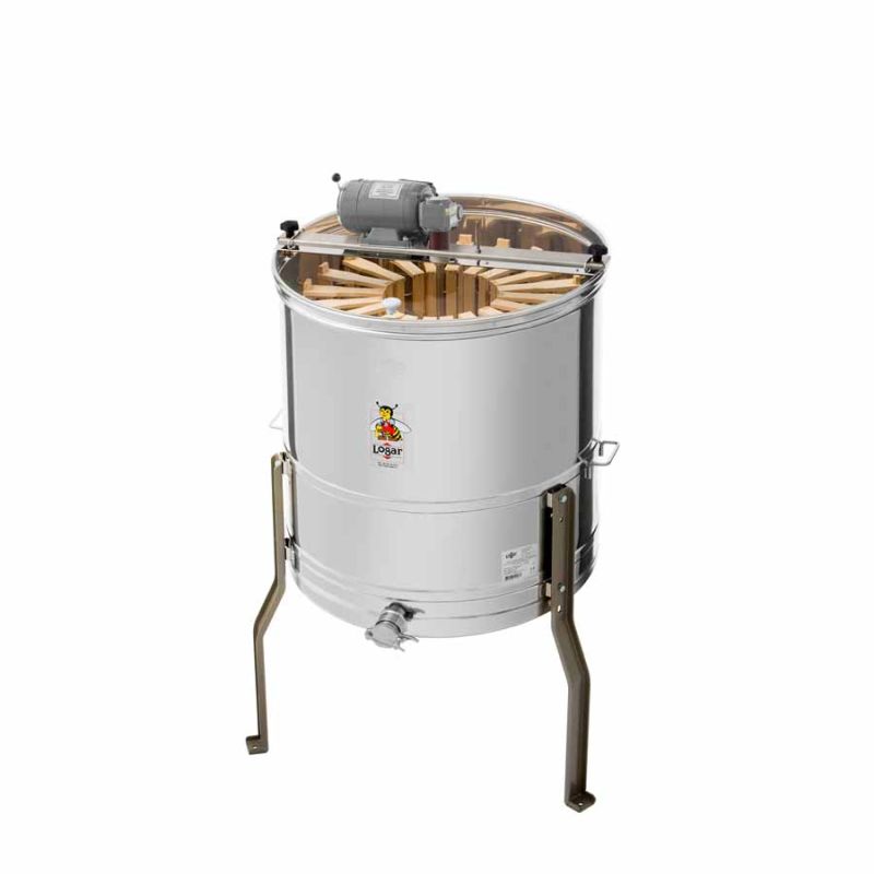 Logar 20/8-Waben-Radialschleuder, Kessel 63 cm, Motor 110W + GRATIS 4 Einhängegitter