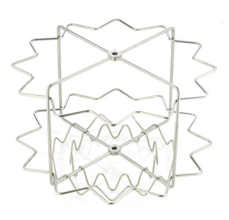 Logar 12-Waben-Radialkorb D63, Zander, Edelstahl