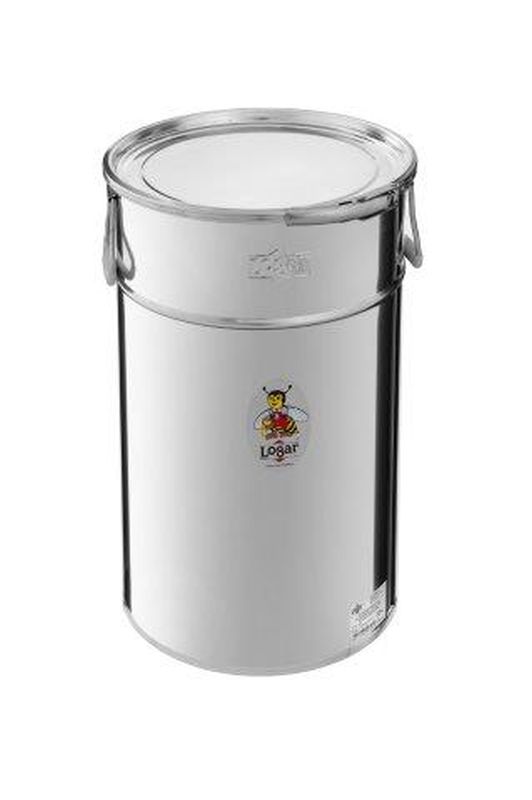 Logar Lagerbehälter konisch 50 kg mit Spannring und Dichtung 